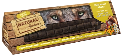 Natural greatness digestive support semi moist sticks