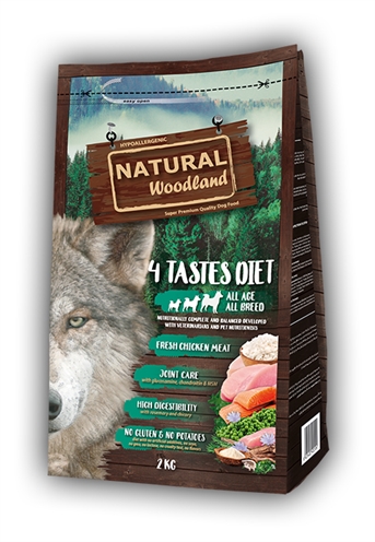Natural woodland 4 tastes diet | 2 kg