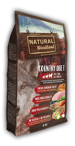 Natural woodland country diet | 10kg hondenvoer