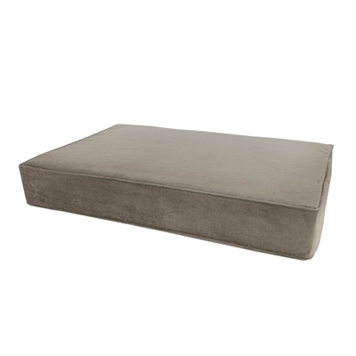 Madison friends orthopedisch memory velvet hondenkussen taupe