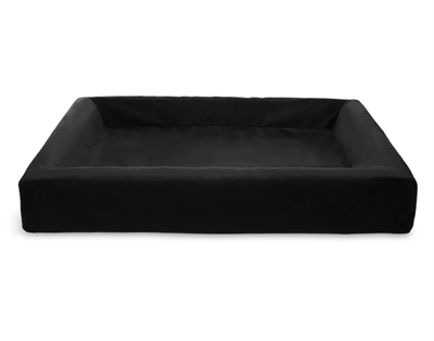 Bia hondenmand | bia bed royal fluweel zwart 120x100x15 cm