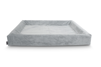 Bia bia bed rib hoes hondenmand grijs | 120x100x15 cm