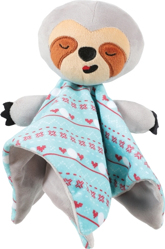 Zzzzolux chiquitos pluche luiaard knuffeldoekje gerecycled