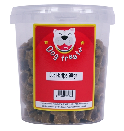 Dog treatz duo hartjes