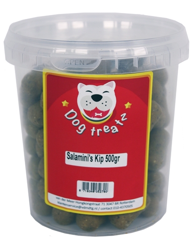 Zzzdog treatz salamini kip