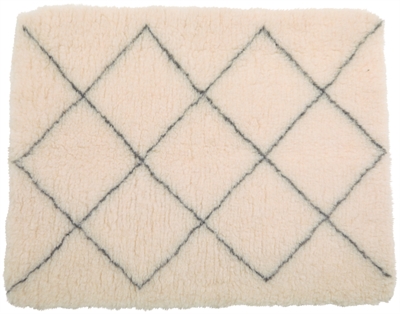 Zolux berber vetbed gerecycled beige | 75x95cm