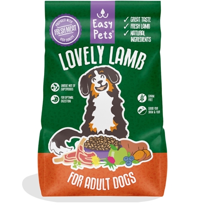 Easypets adult lovely lamb graanvrij | 12 kg