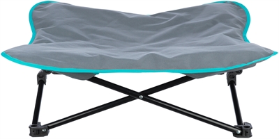 Trixie stretcher voor hond | donkergrijs/petrol 88x88x32 cm