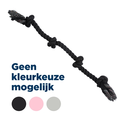 Trixie flostouw 4 knoop lime | 95 cm