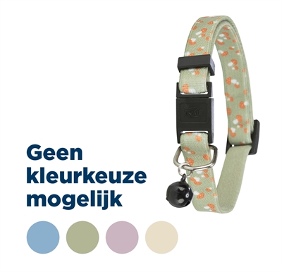 Trixie halsband kat paddenstoel assortiment | 4 stuks
