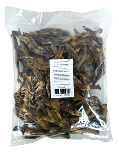 Petsnack eendenpoten | 1 kg hondensnacks