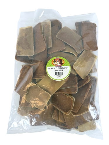 Petsnack buffalo sandwich chicken | 2,5 kg