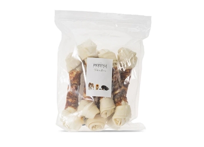 Petstyle living geknoopt bot wit met eend