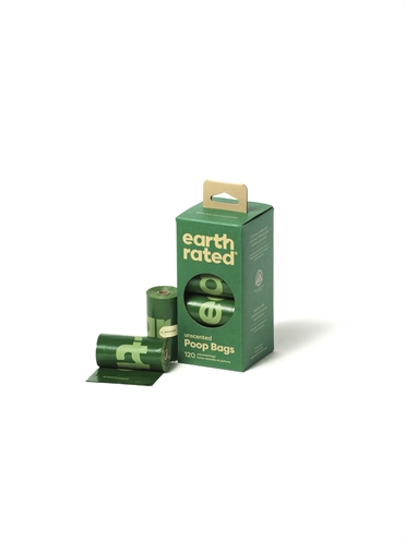 Earth rated poepzakjes geurloos gerecycled | 8x15 st