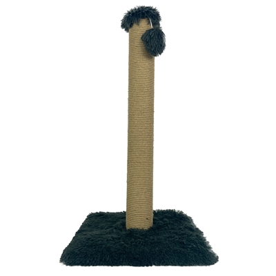Foeiii krabpaal pluche zwart | 39x39x80 cm