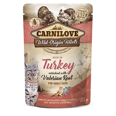 Carnilove pouch turkey | 24x85 gr wetvoer voor honden