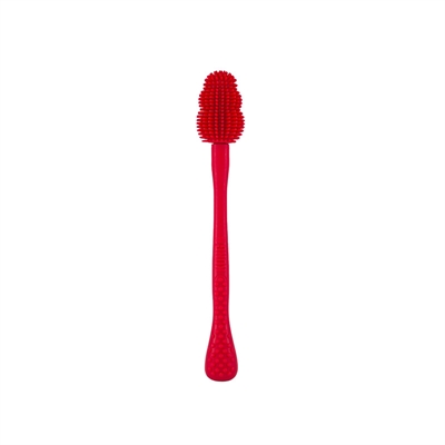 Kong kong brush schoonmaakborstel rood | 3x3x18 cm