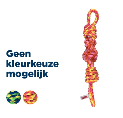 Kong rope bunji assorti | 39,5x5,5x5,5 cm
