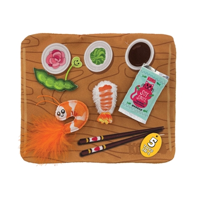 Kong pull-a-partz sushi | 26,5x21,5x2,5 cm