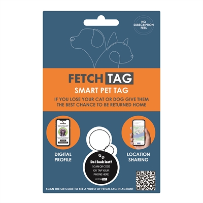Fetch tag fetch tag smart pet tag | slimme huisdier tag
