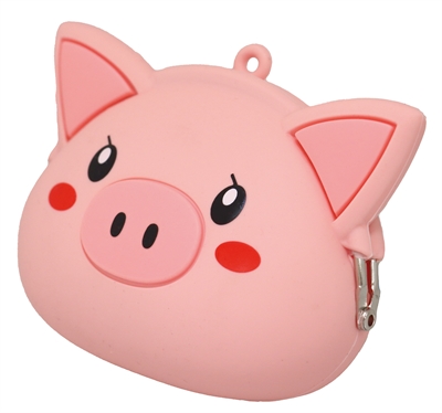 Croci poepzakhouder / mini tasje happy pig