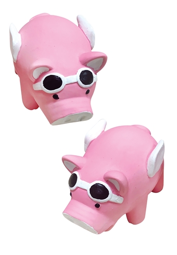 Croci vliegend varken met ratel latex