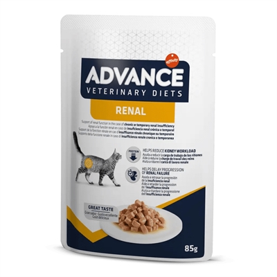 Advance veterinary diet cat renal | 12x85 gr nierdieet voeding