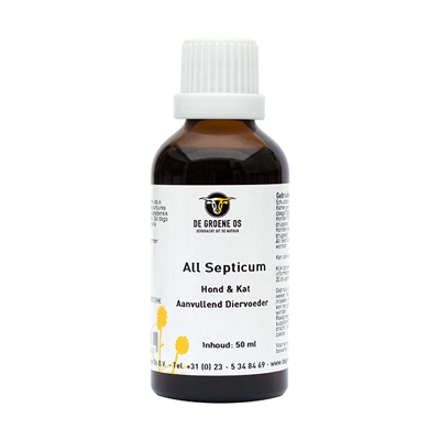 De groene os all septicum hond / kat | 50 ml