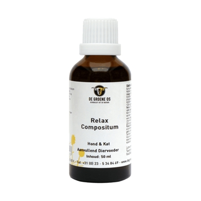 De groene os relax compositum hond/kat | 50 ml