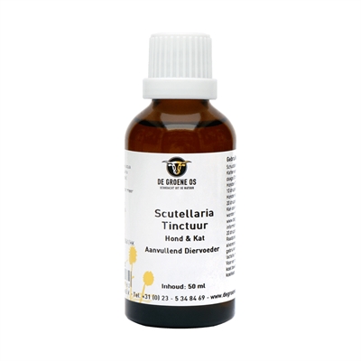 De groene os scutellaria tinctuur hond/kat | 50 ml