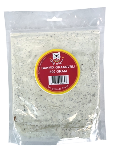 Dog treatz bakmix eend graanvrij | 500 gr