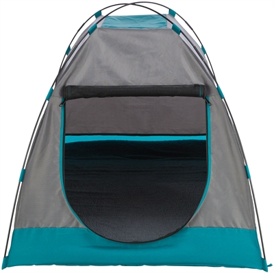 Trixie tent voor honden | donkergrijs / petrol 47x47x34 cm