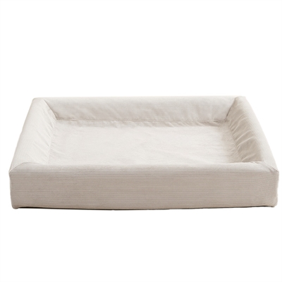 Bia bia bed rib hoes hondenmand zand | 100x80x15 cm