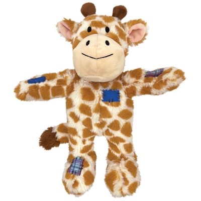 Kong wild knots giraffe geel | 29x25,5x11 cm