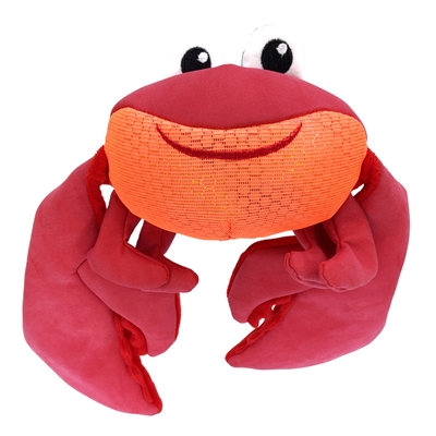Kong shimmy shakers krab rood | 15x43x7,5 cm