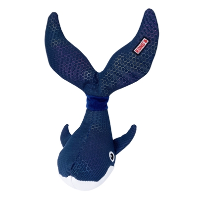 Kong shimmy shakers walvis blauw | 30,5x19,5x11,5 cm