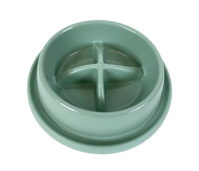 Happy pet mad about pets voerbak adagio slow feeder salie groen