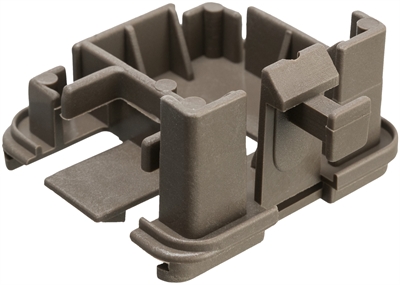 Trixie reserve voetjes voor wielen skudo 4-7 | 6,5x3,5x6 cm taupe