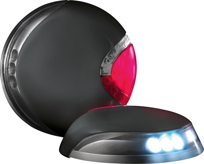 Flexi lichtsysteem voor honden led usb | zwart 7 cm