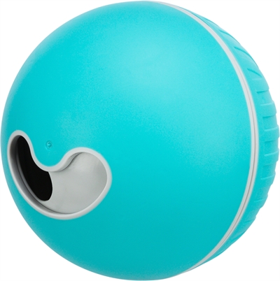 Trixie snackbal hond blauw | 7,5 cm kunststof/tpr