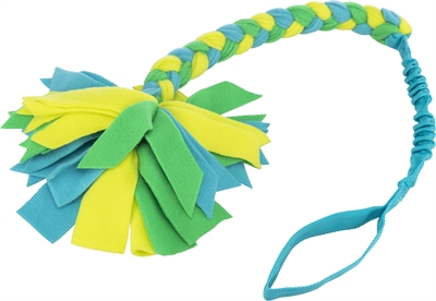 Trixie bungee hondenspeelgoed | trekrouwtouw 85 cm polyesters