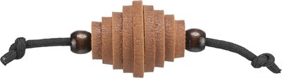 Trixie rugbybal kattenspeelgoed | 13 cm, 4 stuks, vilt/hout