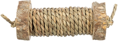 Trixie speelrol voor knagers | zeegras & hout 5x18 cm