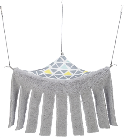 Trixie grot en hangmat voor knaagdieren sunny pluche | 41x27x23 cm