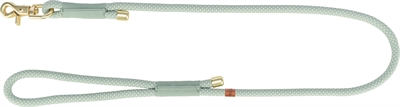 Trixie soft rope hondenriem | saliegroen/mint 100x1 cm