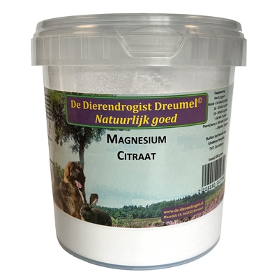 Dierendrogist magnesium citraat