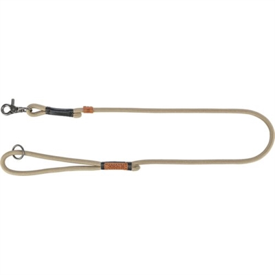 Trixie be nordic hondenriem zand/zwart | 100x0,8 cm