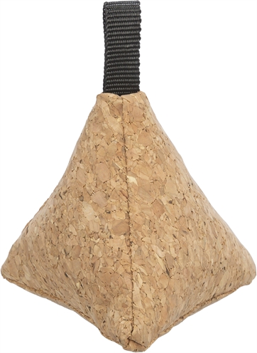 Trixie stadstijl kattenspeelgoed piramide kurk met catnip | 7 cm 4 st