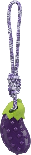 Trixie hondenspeelgoed aubergine | 13x34 cm 3 st