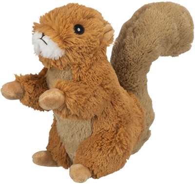 Trixie hondenspeelgoed eekhoorn pluche gerecycled | 20 cm 2 st
